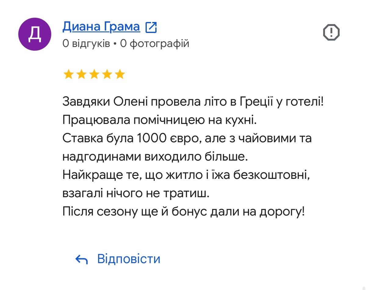 Відгук клієнта 15